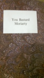 Found in the basement of Otto Penzler's Mysterious Bookshop in Manhattan